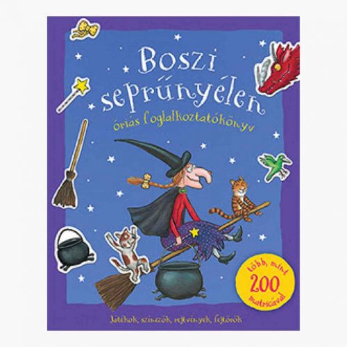 9786155441998 Boszi seprűnyélen - Óriásfoglalkoztatókönyv