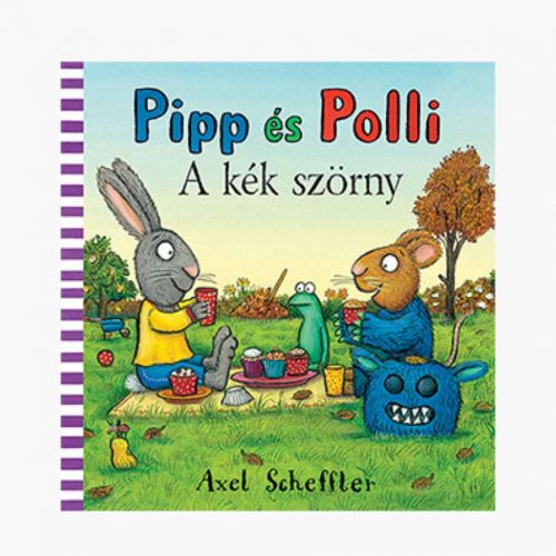 9789635874101 Pipp és Polli - A kék szörny